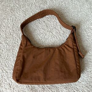 Baggu Mini Nylon Brown Shoulder Bag